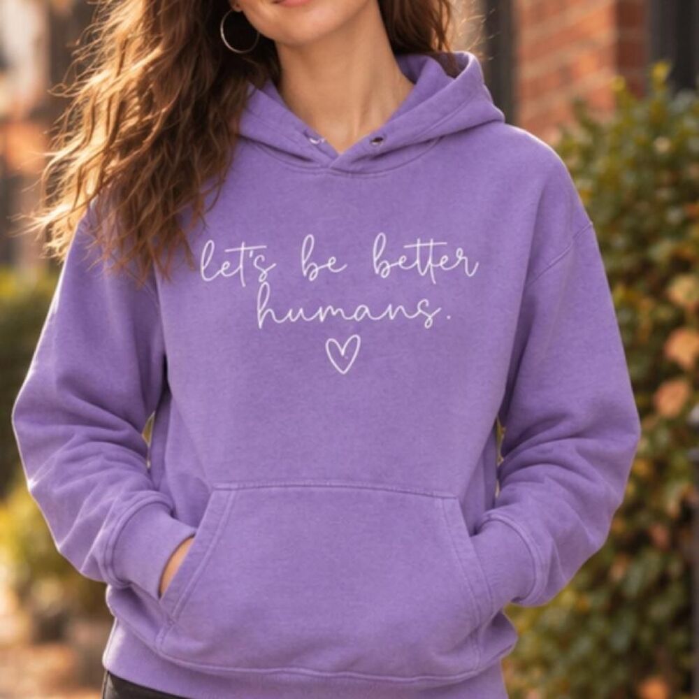 Zara Women's Purple Hoodie